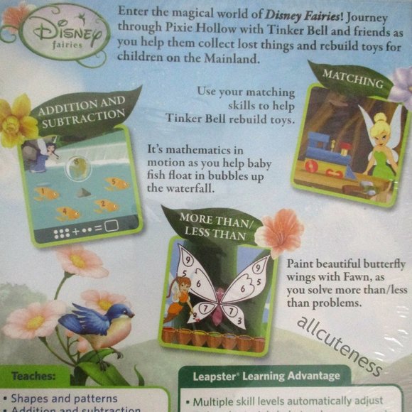 Disney Fairies Leapster Learning Game - Picture 2 of 3